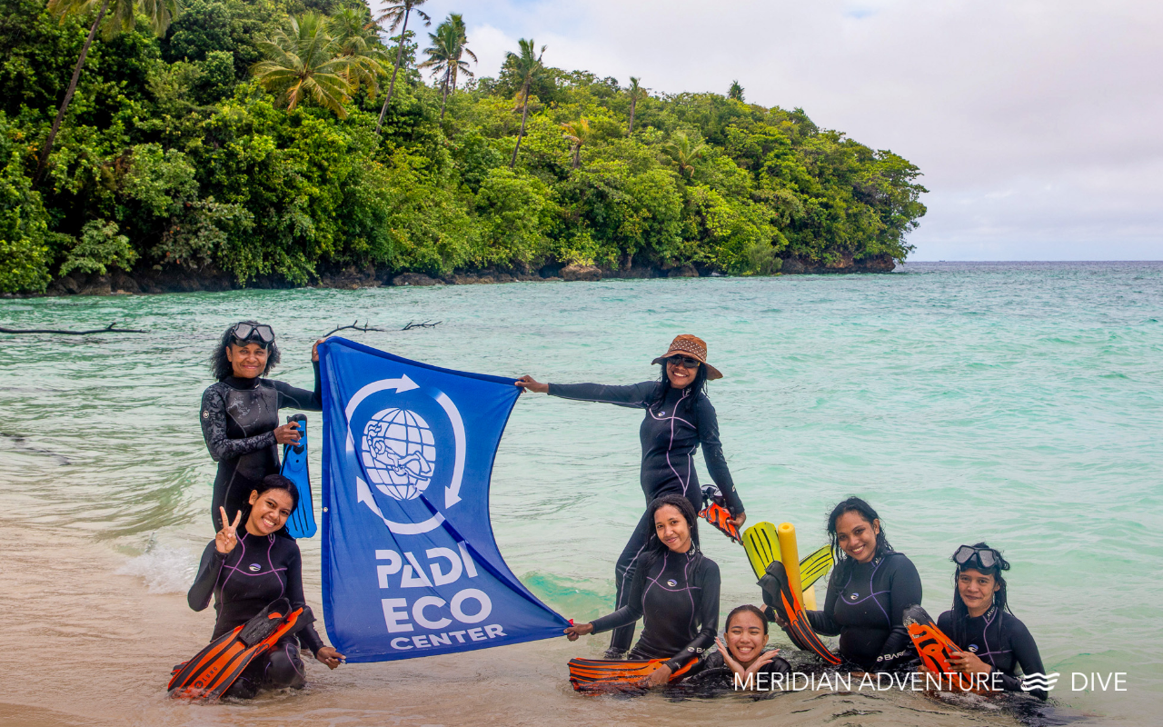 PADI Eco Resort hosts community-based beach clean-ups in Raja Ampat