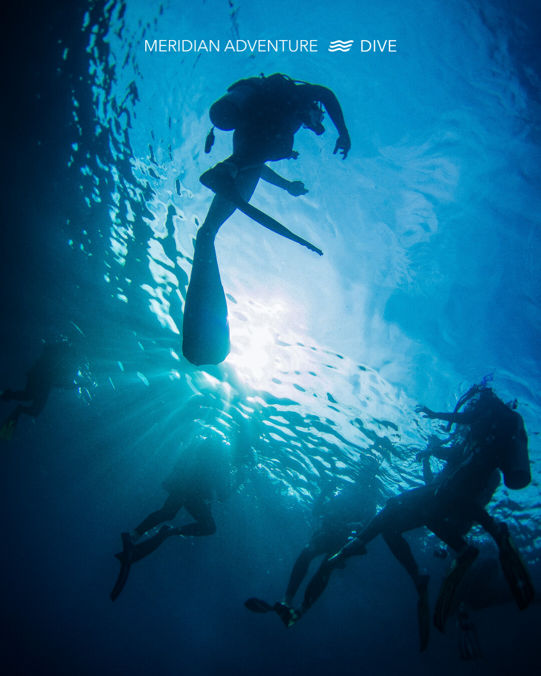 PADI IDC Raja Ampat training dive — diver demonstrating OK signal during instructor development course