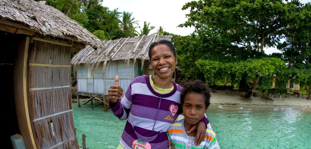 Community tourism during a Raja Ampat diving holiday
